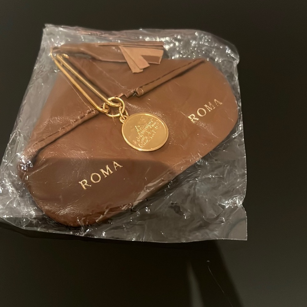 Coin purse purchased in Italy.